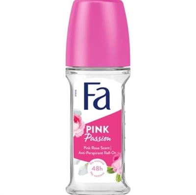 Fa Pink Passion Çiçeksi Kokulu Kadın Roll-On 50 Ml