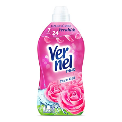 Vernel Max  Yumuşatıcı Taze Gül 1,44 Lx12
