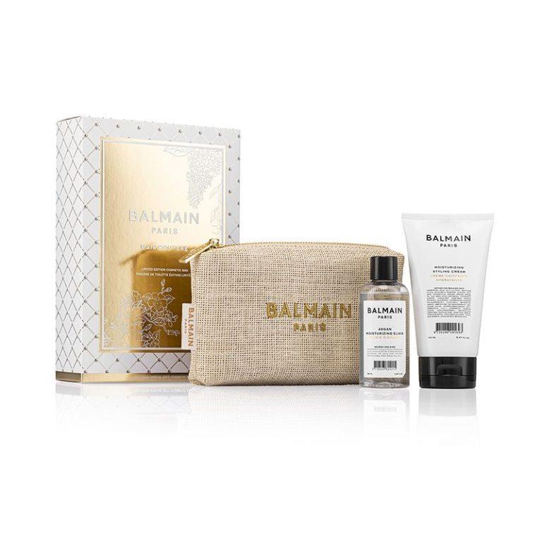Balmain Hair Raffia 2 Ürünlü Kozmetik Çantası