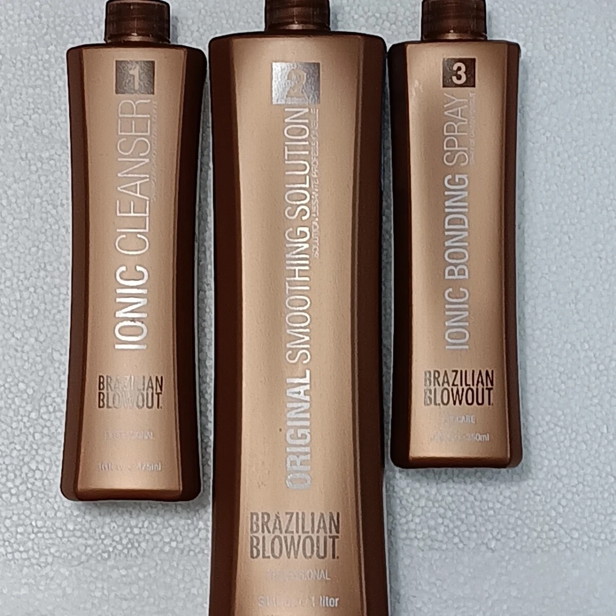 Brazilian Blowout 3 Adım Saç Düzleştirme Seti (İyonik Temizleyici Şampuan 475 ml Step 1 + Açai Düzleştirici Solüsyon 1000 ml Step 2 + İyonik Sabitleyici Sprey 350 ml Step 3) 