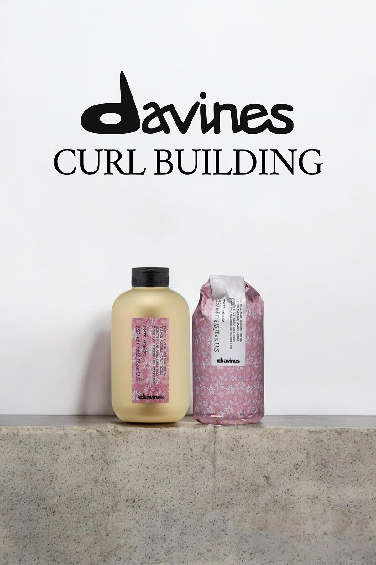 Davines More Inside Curl Building Serum - Bukle Yapılandırıcı Ve Şekillendirici Serum 250 ml