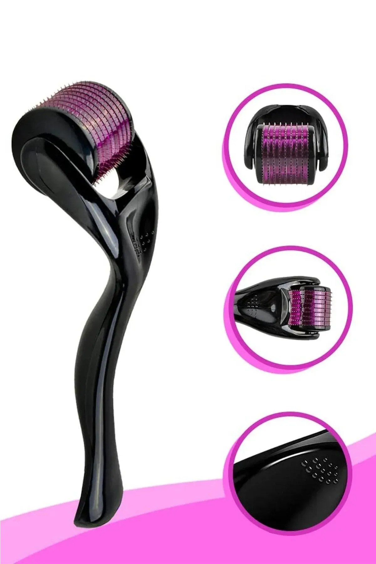 Derma Roller Titanyum İğneli Sakal Bakım Aleti