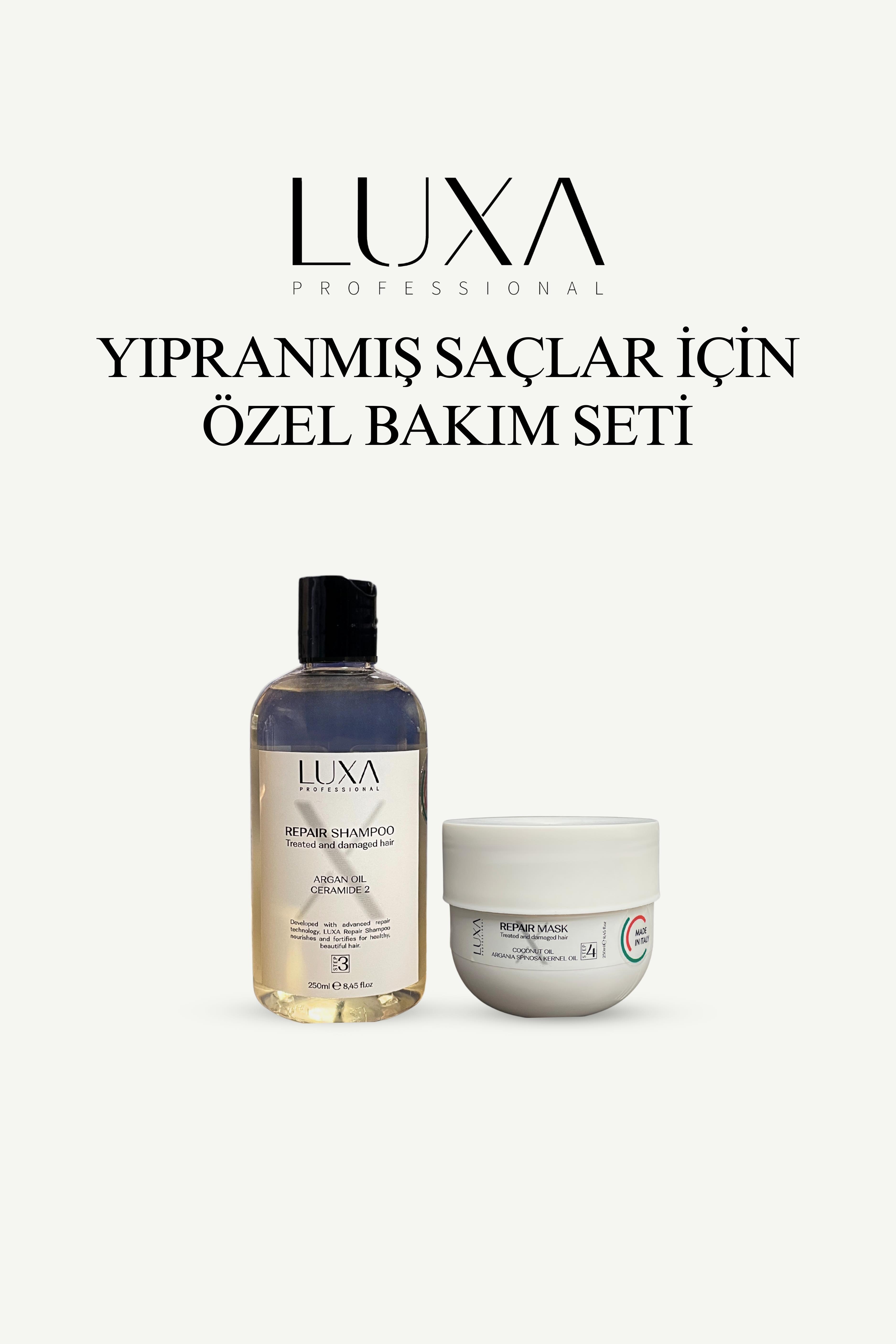LUXA Professional Repair Şampuan ve Maske Seti