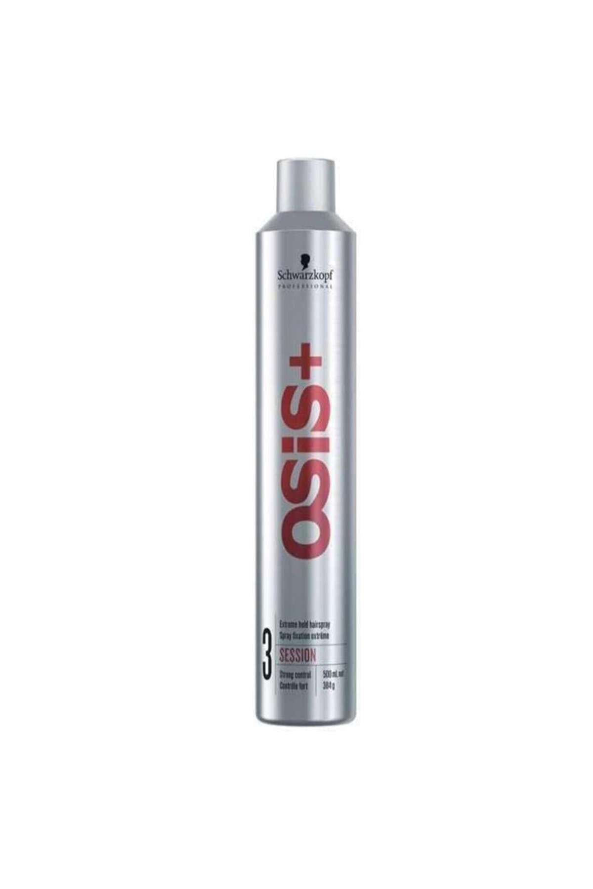 Schwarzkopf Osis+ Hold Session Extra Strong Hold Güçlü Tutuşlu Saç Şekillendirici Sprey 500 ml