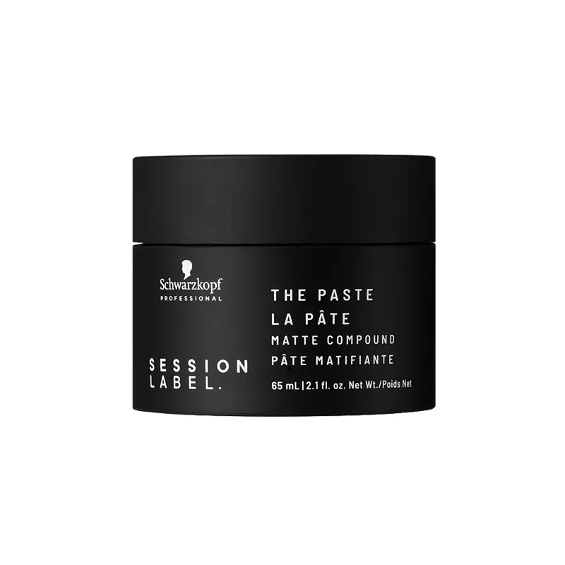 Schwarzkopf Session Label The Paste Hacimlendirici Orta Tutucu Mat Şekillendirici Krem Wax 65 ml