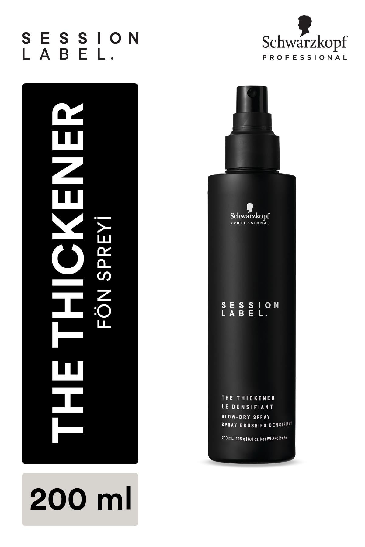 Schwarzkopf Session Label The Thickener Sprey 200 ml