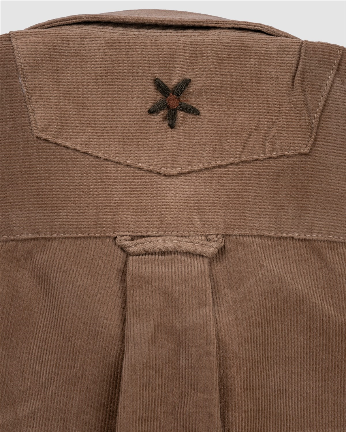 Bfn.1528 %100 Cotton Dokulu Kadife Gömlek
