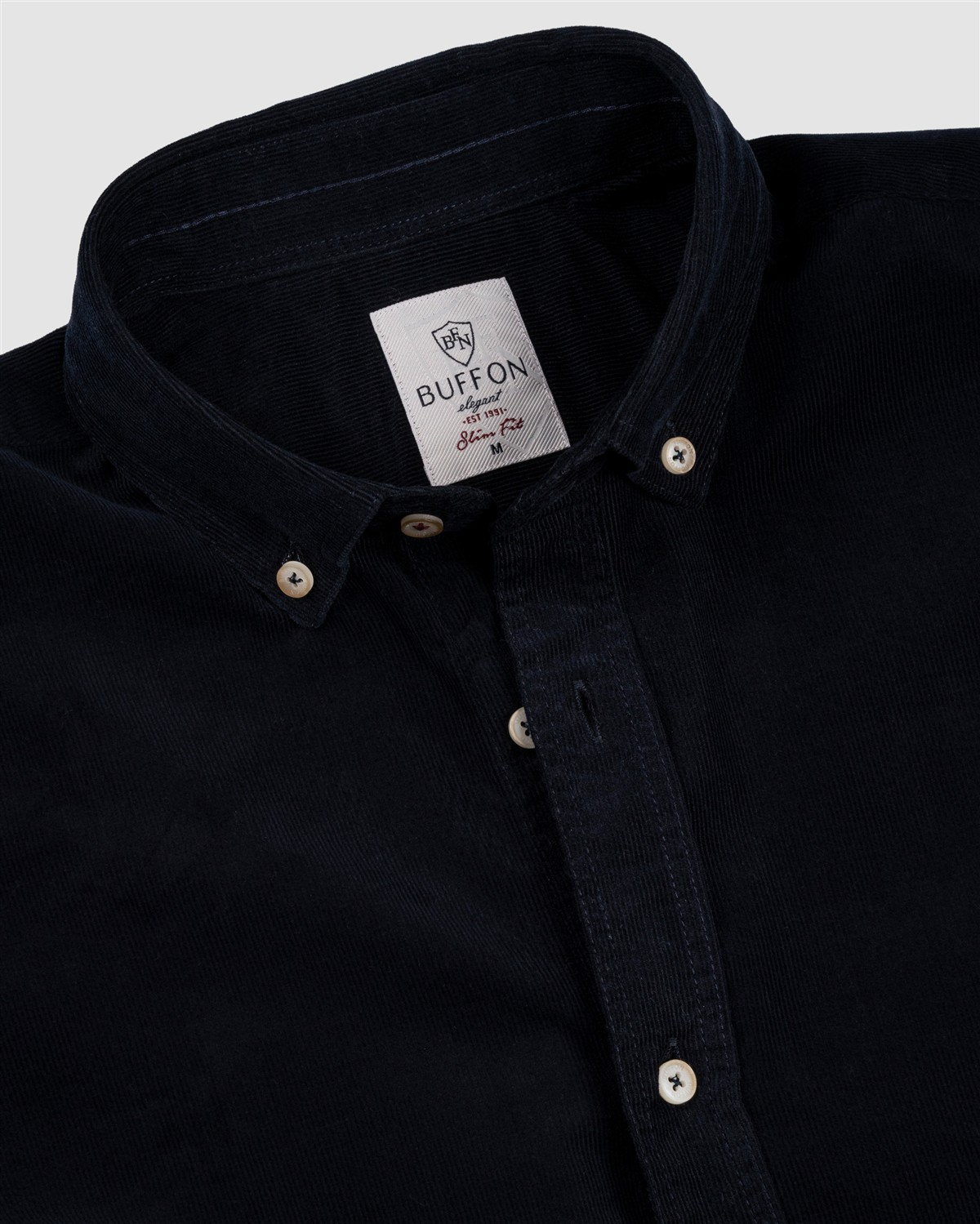 Bfn.1528 %100 Cotton Dokulu Kadife Gömlek