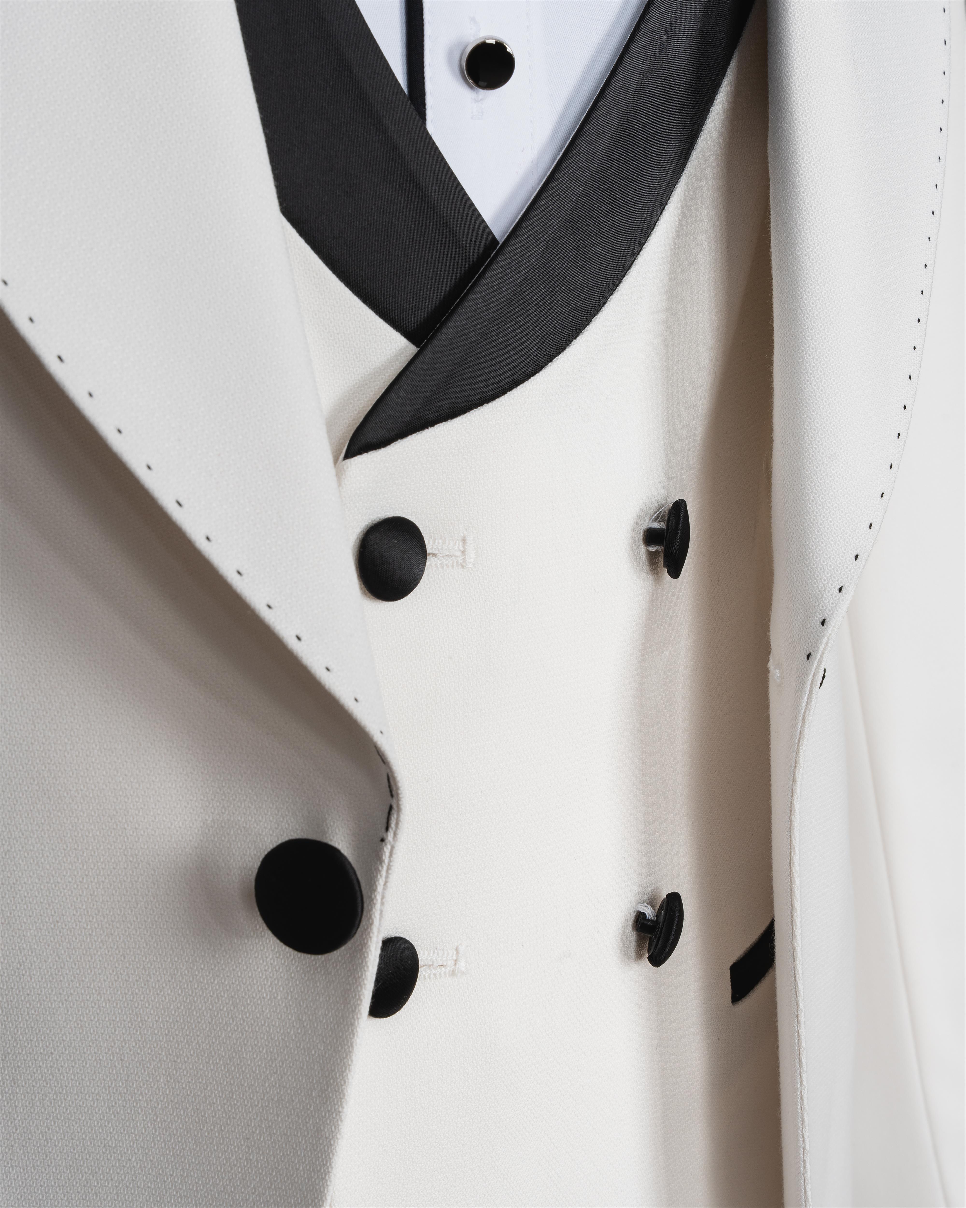 Ssa.5694 Luxury Şal Yaka Damatlık
