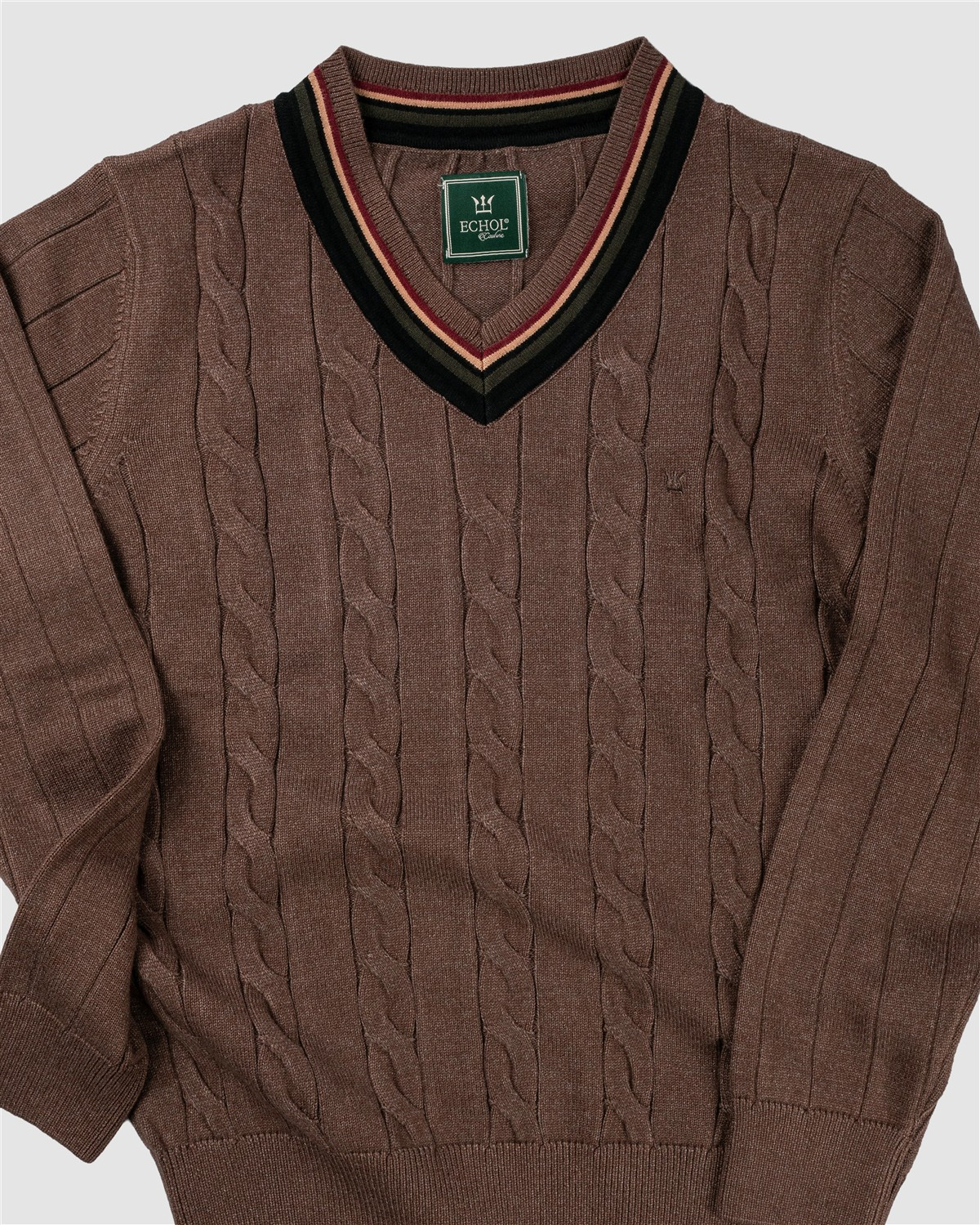 Tm.105 Saçlı V Yaka Triko