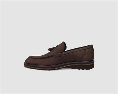 Gnd.2434 Püsküllü Nubuk Loafer Ayakkabı