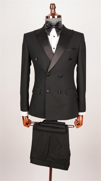 Ech.5201-6126 Kruvaze Damatlık Takım Elbise