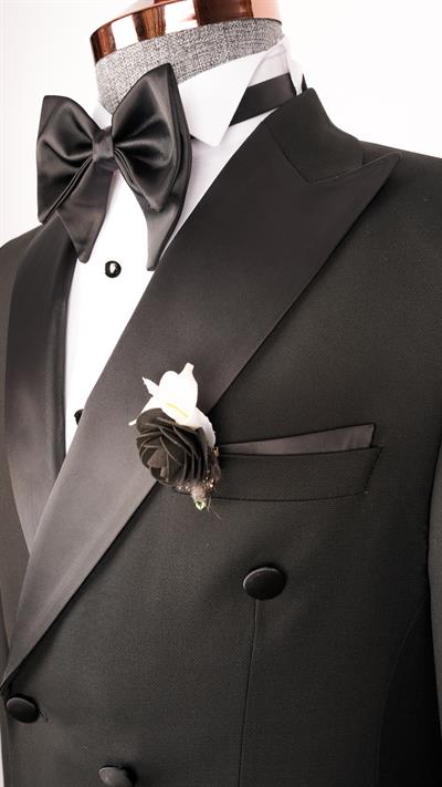 Ech.5201-6126 Kruvaze Damatlık Takım Elbise