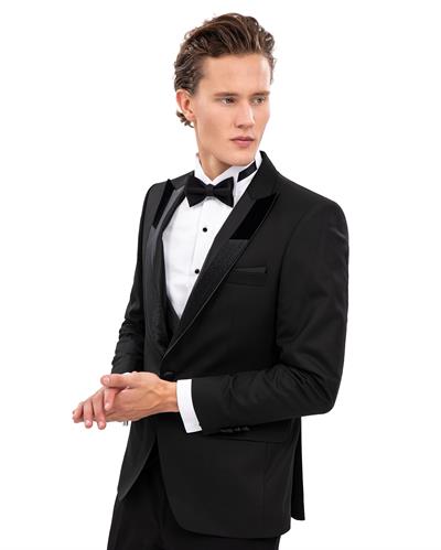 Ech.5032-6036 Kırlangıç Yaka Damatlık Takım Elbise