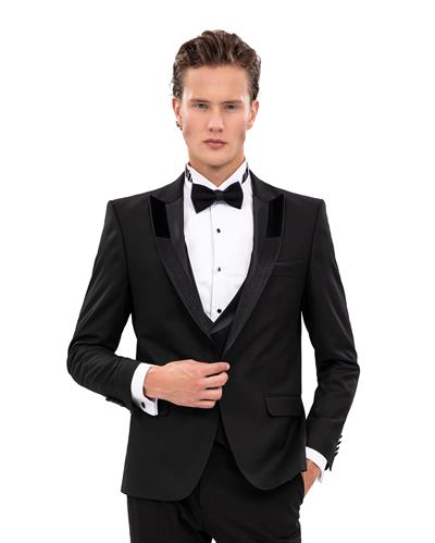 Ech.5032-6036 Kırlangıç Yaka Damatlık Takım Elbise