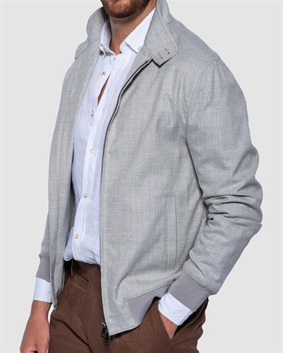 Scr.5257 İnce Çizgili Mont