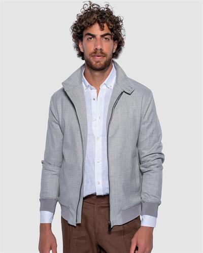 Scr.5257 İnce Çizgili Mont