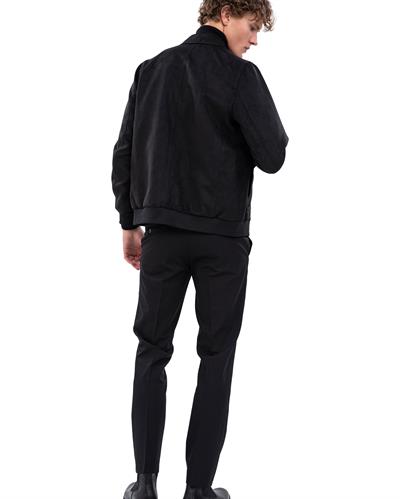 8006 Nubuk İki Cepli Fermuarlı Mont