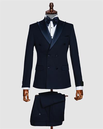 Ech.5201-6126 Kruvaze Damatlık Takım Elbise