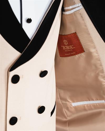 Ech.5024 Kırlangıç Yaka Damatlık Takım Elbise