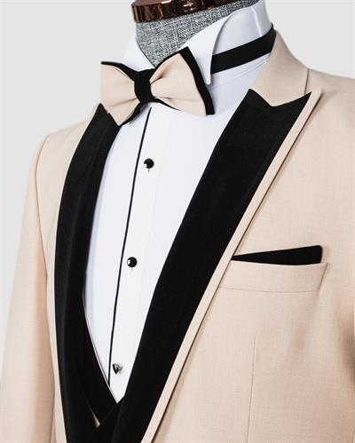 Ech.5024 Kırlangıç Yaka Damatlık Takım Elbise