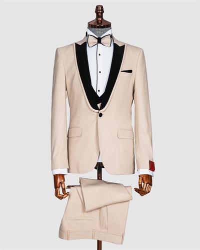 Ech.5024 Kırlangıç Yaka Damatlık Takım Elbise