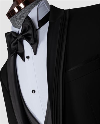 Ech.5031 Kırlangıç Yaka Damatlık Elbise