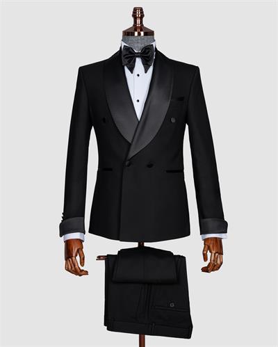 Ech.5102 Şal Yaka Damatlık Takım Elbise