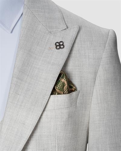 Ech. 2352 Düz Kumaş Yelekli Takım Elbise