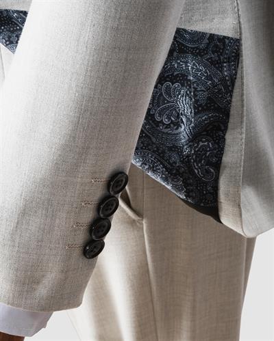 Ech. 2352 Düz Kumaş Yelekli Takım Elbise