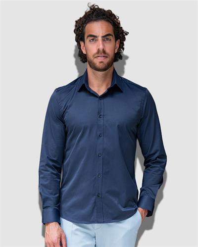 Bfn.1500 Pamuk Saten Gömlek