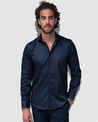 Bfn.1500 Pamuk Saten Gömlek