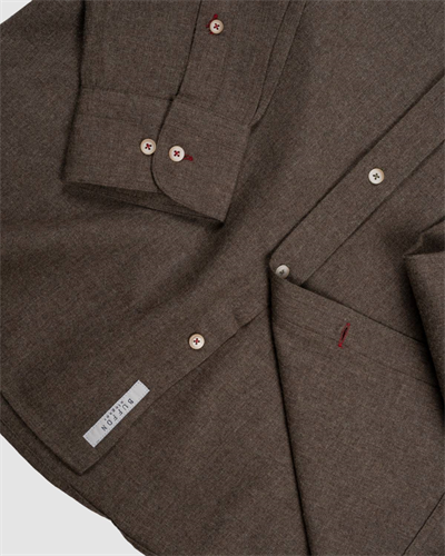 Bfn.2255 Premium Melanj Çizgili Gömlek