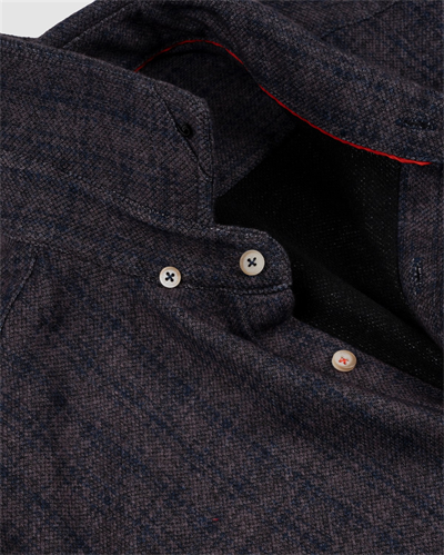 Bfn.2300-3 Çizgili Örme Gömlek