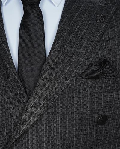 Ech. 2344 Dokulu Dar Çizgili Kruvaze Takım