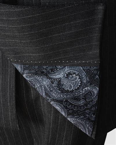 Ech. 2344 Dokulu Dar Çizgili Kruvaze Takım