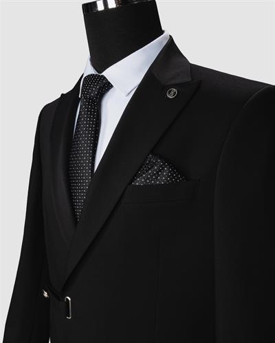 Ssa.2774 Metal Düğme Kruvaze Takım