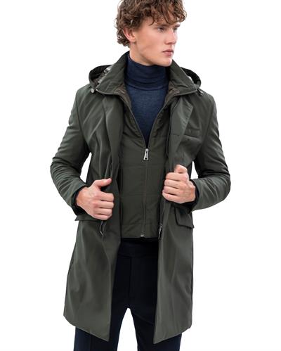 Scr.5232 Kapüşonlu Mont