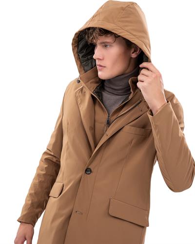 Scr.5232 Kapüşonlu Mont