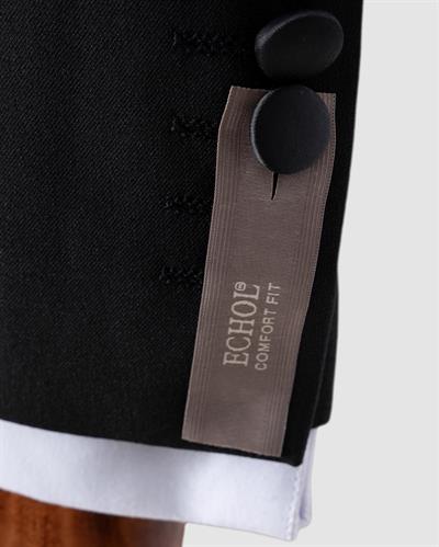 Ech.5689-03 İnce Kadife Ç.Yaka Yelekli Damatlık