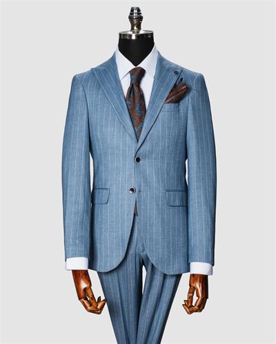 Ssa. Çizgili Keten Takım