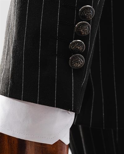 Ech. 2344 Beyaz Çzg. Krvz. Takım Elbise