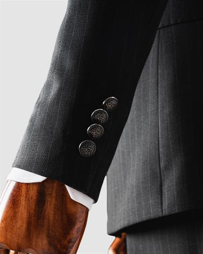 Ech. 2344 Dokulu Dar Çizgili Kruvaze Takım