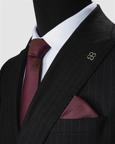 Ech. 2344 Dokulu Dar Çizgili Kruvaze Takım