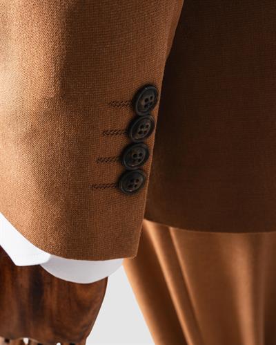 Ech.2351 Düz Kumaş Yelekli Takım Elbise