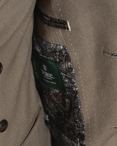 Ech. 2352 Düz Kumaş Yelekli Takım Elbise