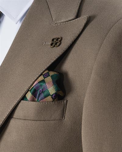 Ech. 2352 Düz Kumaş Yelekli Takım Elbise