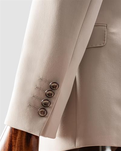 Ssa 2609 Düz Kumaş Kruvaze Duble Paça Takım Elbise