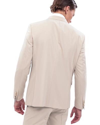 2115 Roma İtalyan Silik Omuz 4 Düğmeli Takım Elbise