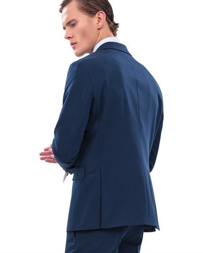 2116 Roma İtalyan Silik Omuz 2 Düğmeli Takım Elbise